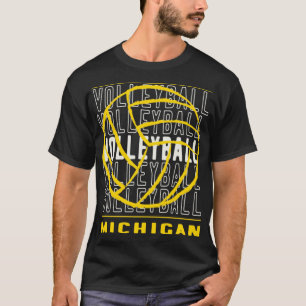T-shirt Volley-ball Michigan