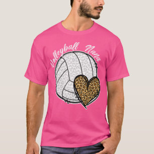 T-shirt Volley-Ball Nana Heart Grandma Nana D'Un Volley-Ba