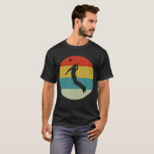 T-shirt volley-ball rétro (Devant entier)