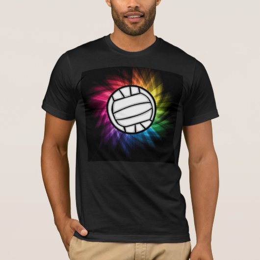 T-shirt Volley-ball; spectre (Devant)