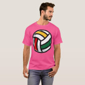 T-shirt Volley-ball Sport Vball (Devant entier)