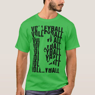T-shirt Volley-ball Volleyball Joueur 2