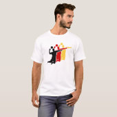 T-shirt volleyball (Devant entier)