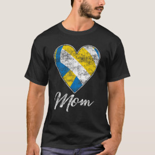 T-shirt Volleyball Ball Heart Maman Fan Idée Mothrer Sport