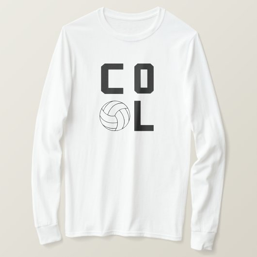 T-shirt Volleyball Cool (Design devant)