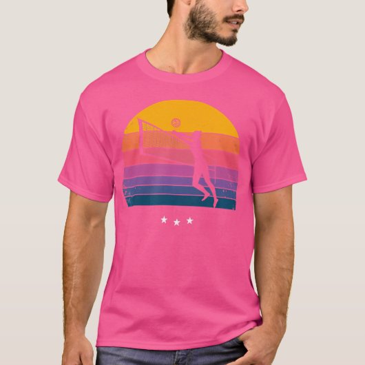 T-shirt Volleyball de plage (Devant)