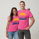 T-shirt Volleyball de plage (Unisexe)