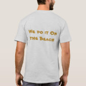 T-shirt Volleyball de plage (Dos)