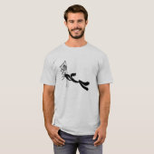 T-shirt Volleyball de plage (Devant entier)
