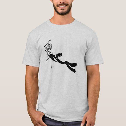 T-shirt Volleyball de plage (Devant)