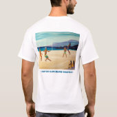 T-shirt Volleyball de plage de Kaanapali (Dos)