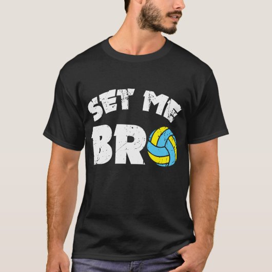 T-shirt Volleyball - dire drôle de volleyball (Devant)