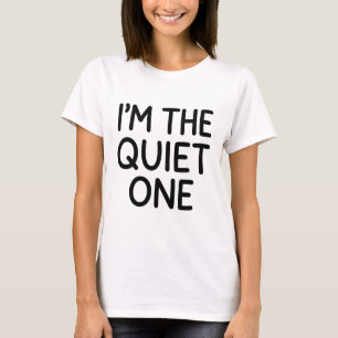 T-shirt Volleyball drôle Mensonge blanc Je suis le silenci