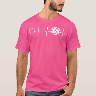 T-shirt Volleyball Heart Volleyballer Beach Voll
