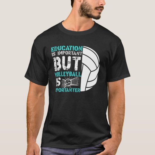 T-shirt Volleyball important (Devant)
