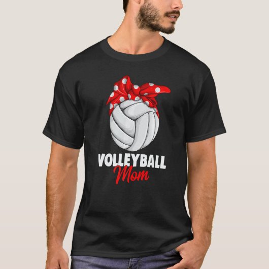T-shirt Volleyball Mom Women (Devant)
