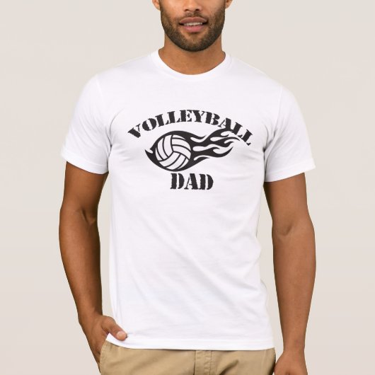 T-shirt Volleyball Papa Tee (Devant)