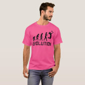 T-shirt Volleyball Player Evolution Funny Volleyball (Devant entier)