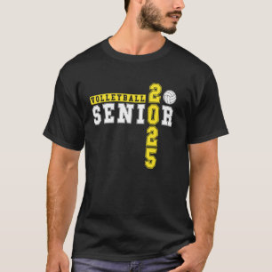 T-shirt Volleyball Senior Night Volleyball Senior 2025 Gra