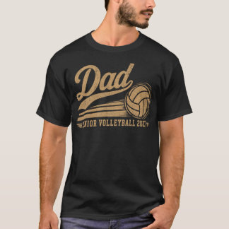 T-shirt Volleyball Senior Papa 2027 Rétro