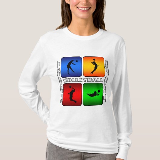 T-shirt Volleyball Spectaculaire (Devant)