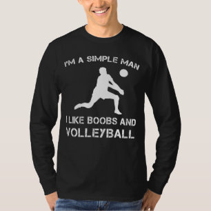 T-shirt "Volleyball : Spike, Set, Laugh !"