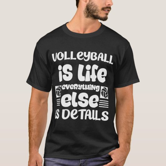 T-shirt Volleyball-Tshirt-Design-60-25216999 (Devant)