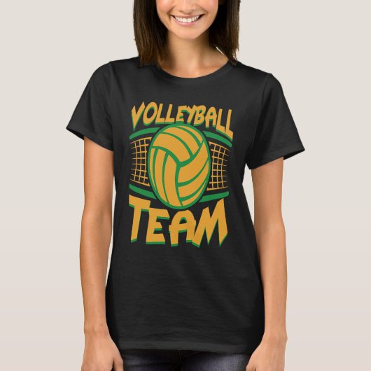 T-shirt Volleyball  Volleyball Team (Devant)
