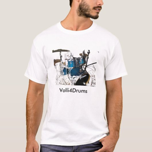 T-shirt Volli4Drums - Tama (Devant)