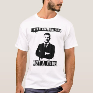 T-shirt Volodymyr Zelensky J'Ai Besoin De Munitions, Pas D