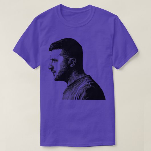 T-shirt Volodymyr Zelensky Portrait Creme Ver (Design devant)