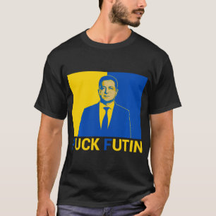 T-shirt Volodymyr Zelensky Puck Futin Soutien Ukraine Ukra