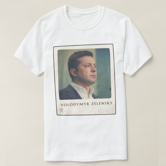 T-shirt Volodymyr Zelensky, Volodymyr Zelinsky (Design devant)