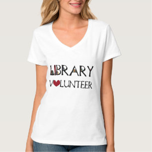T-shirt Volontaire de bibliothèque