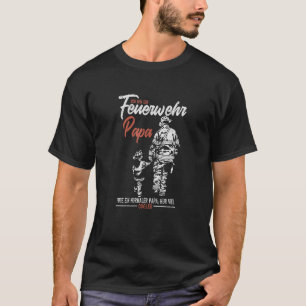 T-shirt Volontaire de l'évolution des pompiers Ich Bin Ein