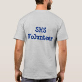 T-shirt volontaire de SHS (Dos)