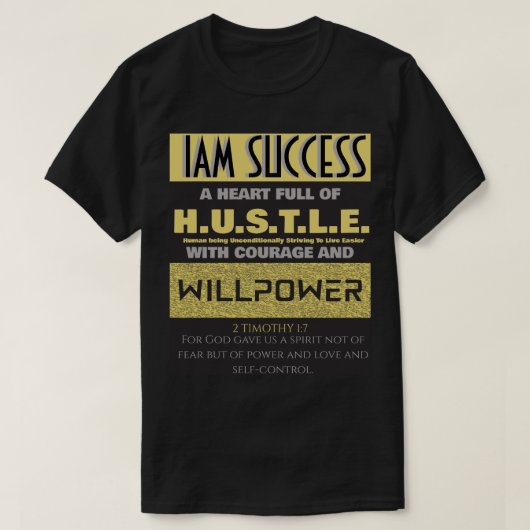 T-SHIRT VOLONTÉ (Design devant)