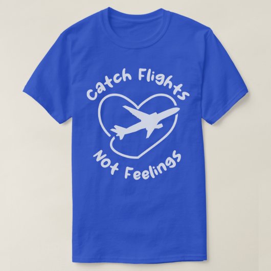 T-shirt Vols Catch Pas Sentiments (Design devant)