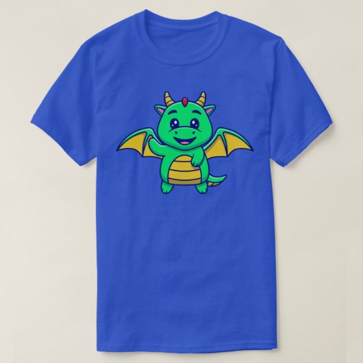 T-shirt Vols de dragon mignon (Design devant)