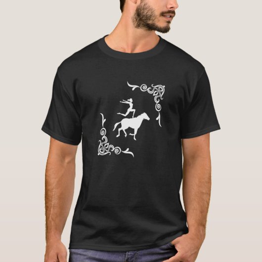 T-shirt Voltige équestre Cheval Voltige (Devant)