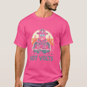 T-shirt Volts Lineman Electrician Electric Lineworker