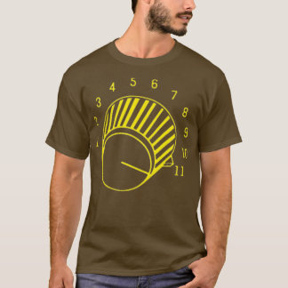 T-shirt Volume de guitare jusqu'à 11