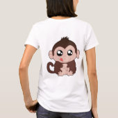 T-shirt volumineux de singe (Dos)