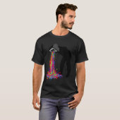 T-shirt Vomi de pixels (Devant entier)