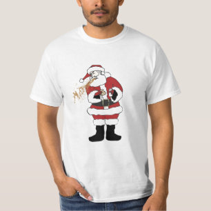 T-shirt vomissant de Père Noël