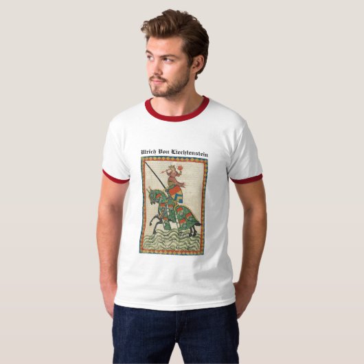 T-shirt Von Liechtenstein d'Ulrich (Devant entier)