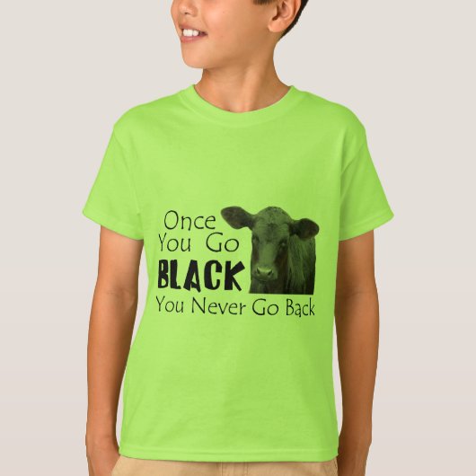 T-shirt Vont Angus noir (Devant)