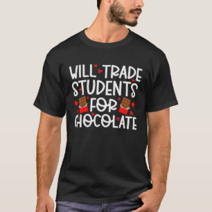 T-shirt Vont Échanger Les Étudiants Pour Le Chocolat Ensei