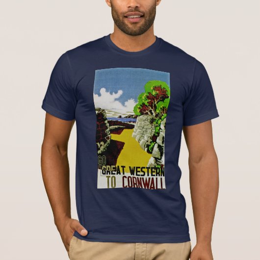 T-shirt Vont Great Western aux Cornouailles (Devant)