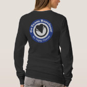 T-shirt Vont l'équipe aux pieds nus ! Pièce en t noire de (Dos)